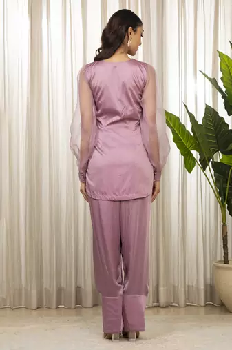 Lavender kurta set