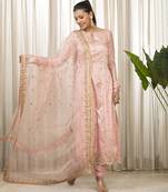 Sonam pink kurta set