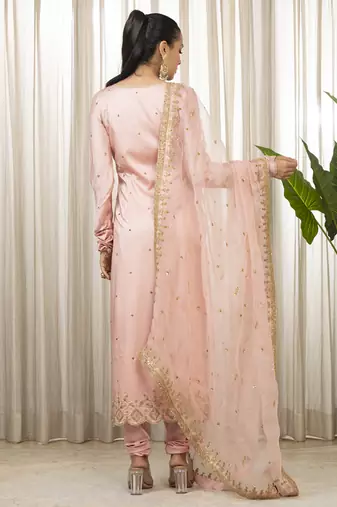 Sonam pink kurta set