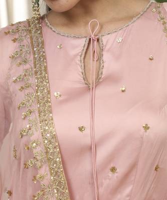 Sonam pink kurta set 3