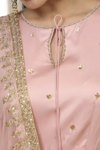 Sonam pink kurta set