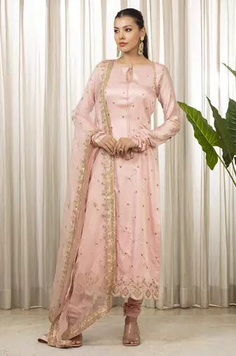Sonam pink kurta set