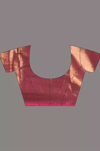 Magenta tissue soft saree with sequined work