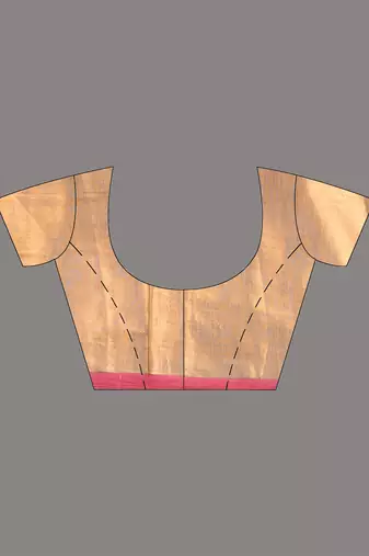 Beige tissue soft saree with sequined work