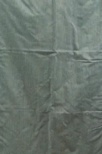 Teal cotton handspun soft saree with texture borders