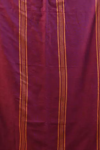 Mulberry mulmul cotton soft saree with texture borders Without blouse