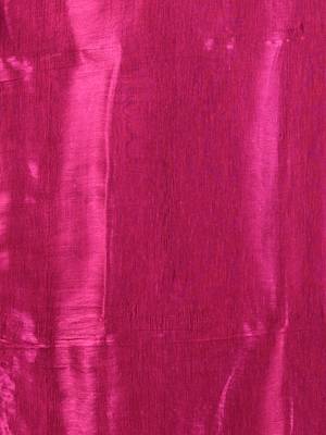 Pink shimmer tissue saree with gota patti borders 4