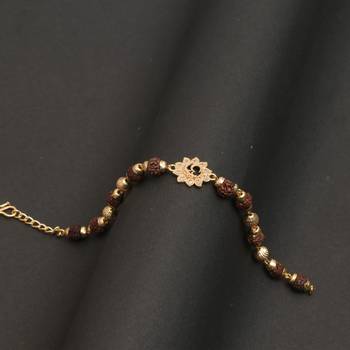 Gold plated copper bracelet 1