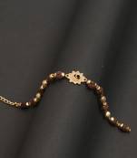 Gold plated copper bracelet