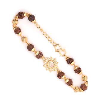 Gold plated copper bracelet 2