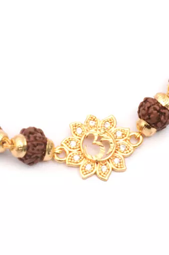 Gold plated copper bracelet