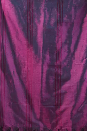 Purple tissue soft saree with temple borders
