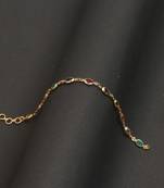 Multicolor Gold plated copper bracelet
