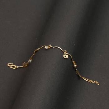 Gold plated copper bracelet 1