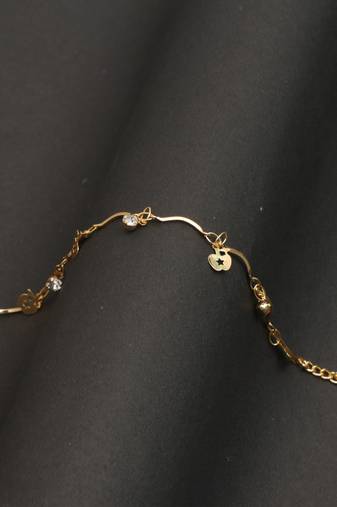 Gold plated copper bracelet