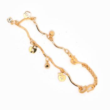 Gold plated copper bracelet 2