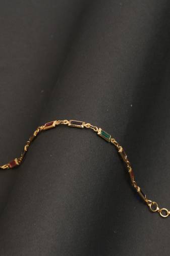 Gold plated copper bracelet