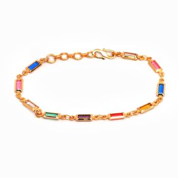 Gold plated copper bracelet 2