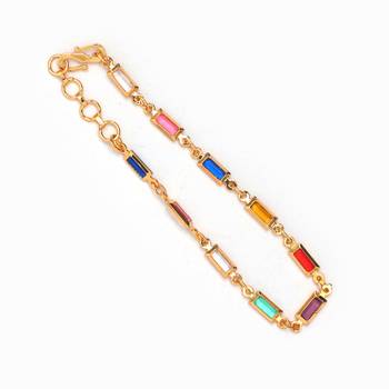 Gold plated copper bracelet 3
