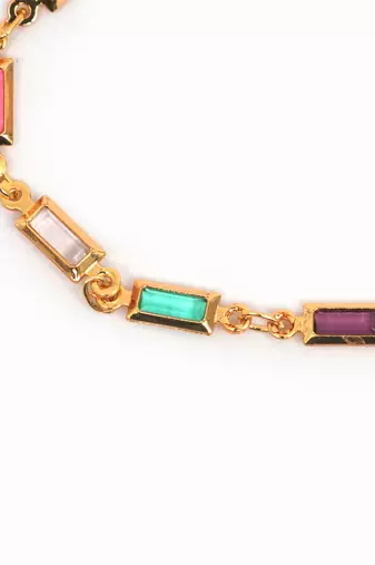 Gold plated copper bracelet