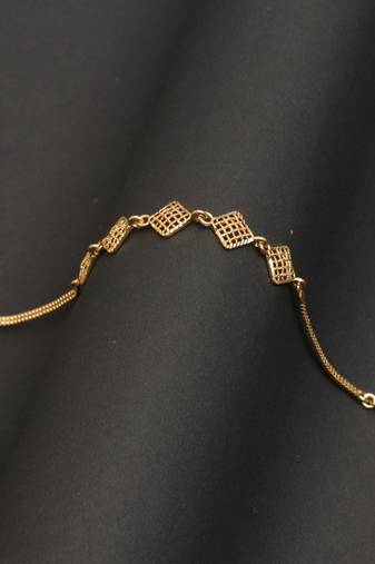 Gold plated copper bracelet