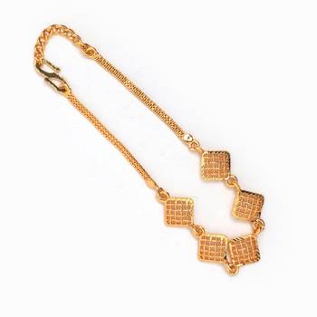 Gold plated copper bracelet 3