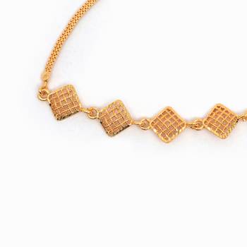 Gold plated copper bracelet 4