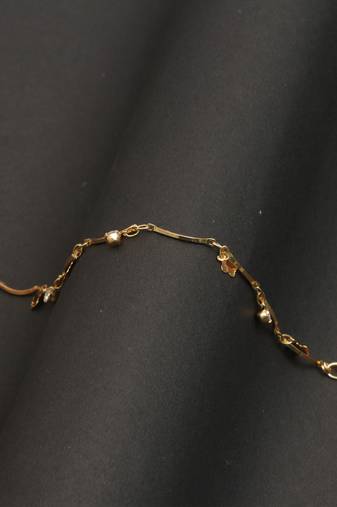 Gold plated copper bracelet