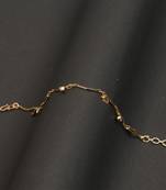 Gold plated copper bracelet