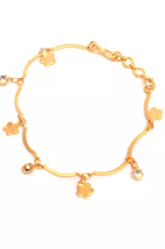 Gold plated copper bracelet