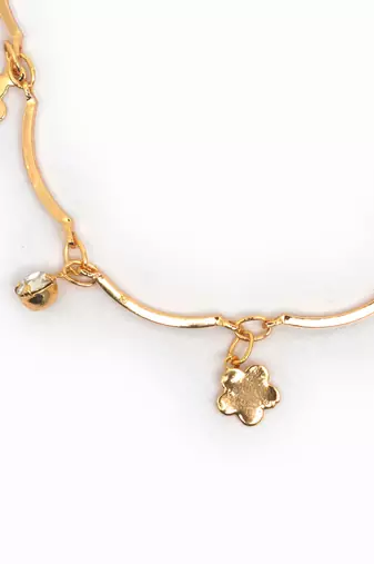 Gold plated copper bracelet