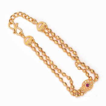 Gold plated copper bracelet 3