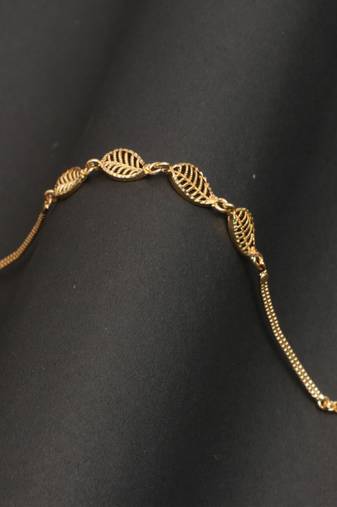 Gold plated copper bracelet