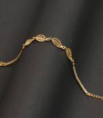 Gold plated copper bracelet