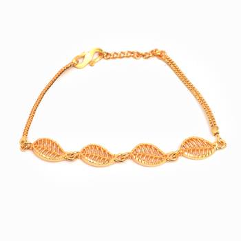 Gold plated copper bracelet 2