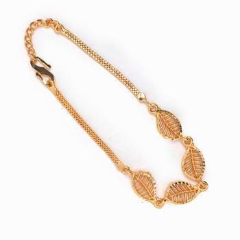 Gold plated copper bracelet 3