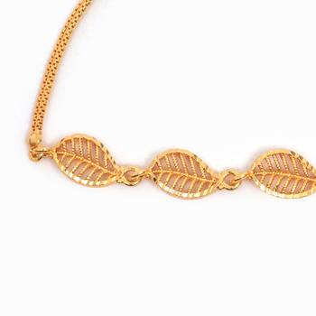 Gold plated copper bracelet 4