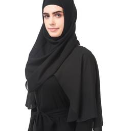 Popover georgette top nida abaya