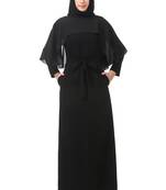 Popover georgette top nida abaya