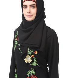 Premium front embroidered anarkali abaya