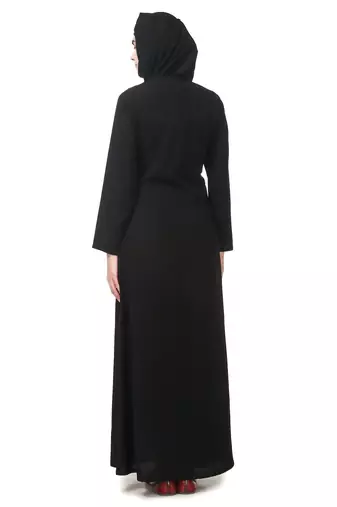Semi formal light embroidery nida abaya