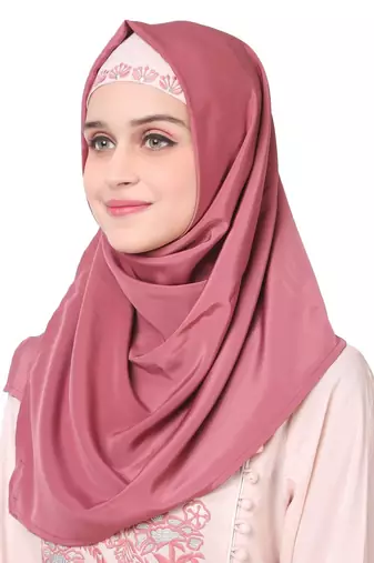 Embellished side buttoned cotton abaya