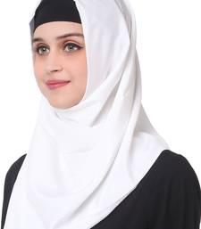Black and white multi panel anarkali abaya