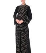 Fancy eid abaya hand embroidered with beads and sequence