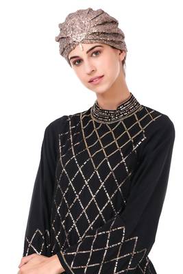 Fancy eid abaya hand embroidered with beads and sequence 2