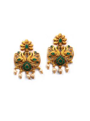 Gold plated geen kemp double line jewellery set 4