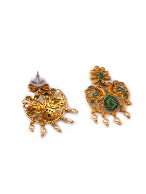 Gold plated geen kemp double line jewellery set 5