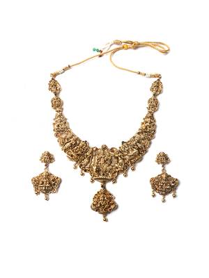 Unique long lord shiv parivar necklace set 3