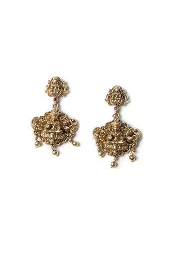 Unique long lord shiv parivar necklace set