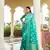 Sea Green Woven Gold Zari Banarasi Soft Georgette Saree